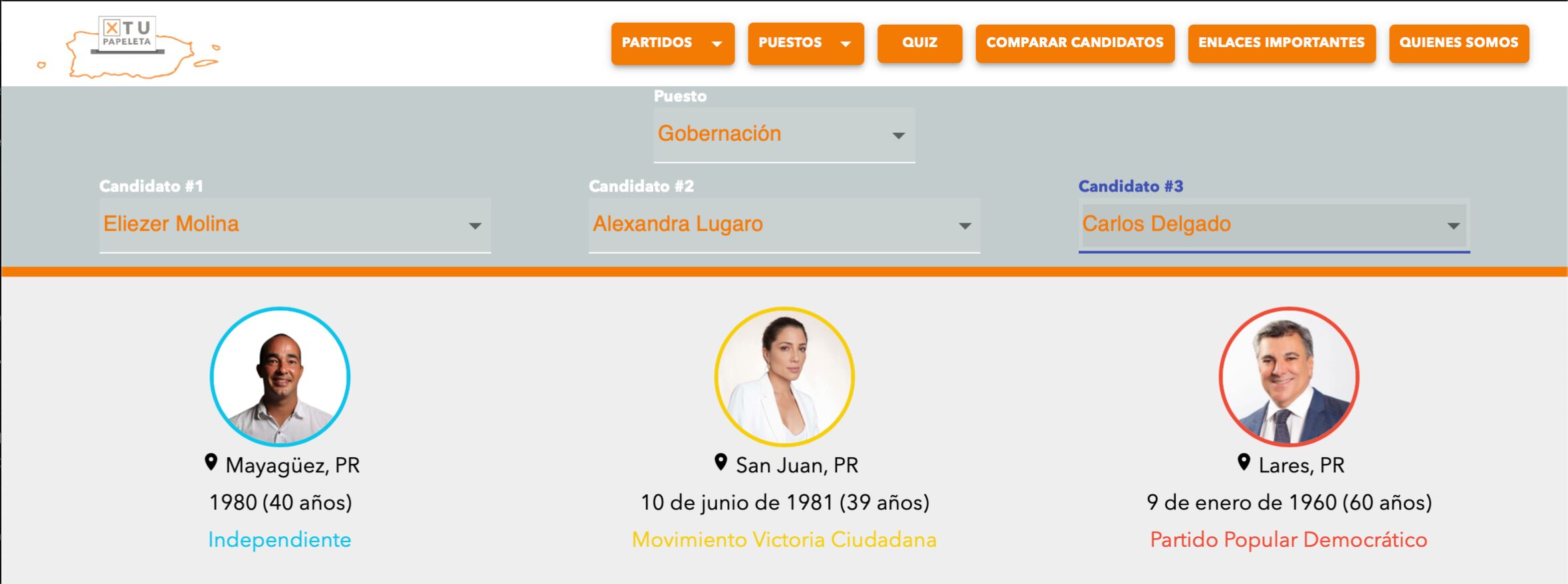 Tu papeleta pr